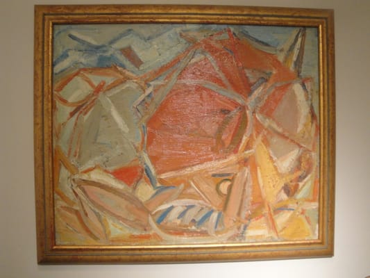 Oil on canvas by Christian Bastied - Provencal painter who worked in the mid 20th century. 33"w x 28"h -- $3400.00