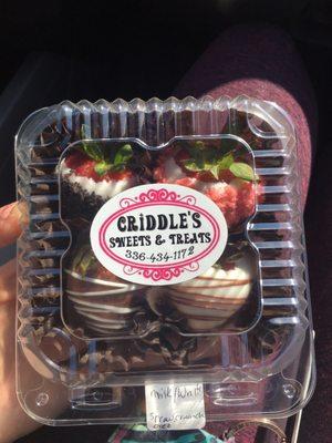 Criddle's Sweets and Treats are sold there and they are delicious!!! Highly recommend