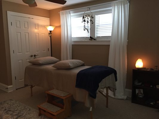 Downingtown, Healing Touch Treatment room.