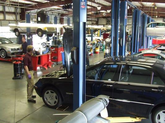 MBS Motors, Inc. 13 bay service department