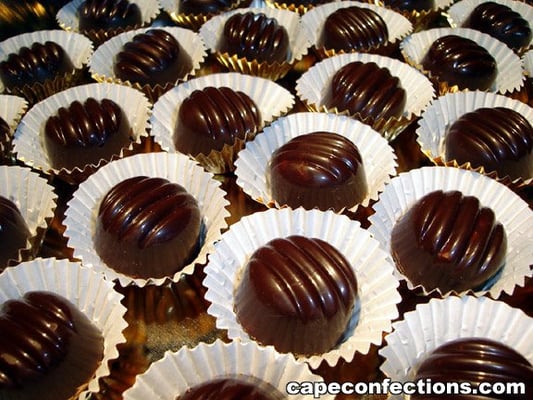 Handmade chocolates, beautiful and delicious!