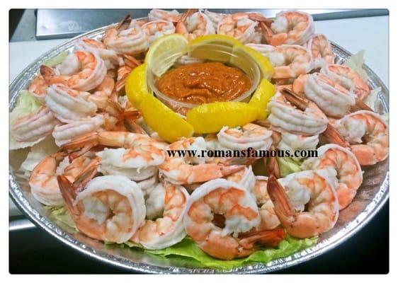 AMERICAN  WILD CAUGHT JUMBO SHRIMP PLATTER