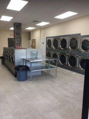 This is the largest - small Laundromat in Atlanta.