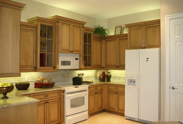 Spacious fully equipped kitchens