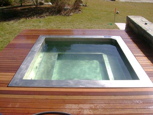 Custom Stainless Spa