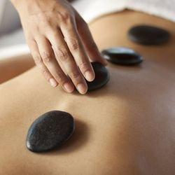 Hot stones soothe the wonders from the deep tissue massage