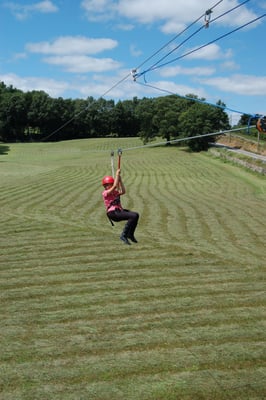 875 feet of pure Zip Line Fun!