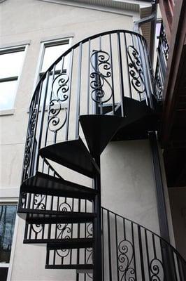 Spiral Stair Case Decorative Iron