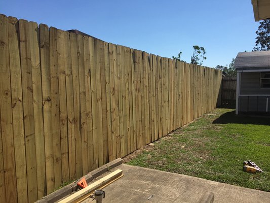 Fence install