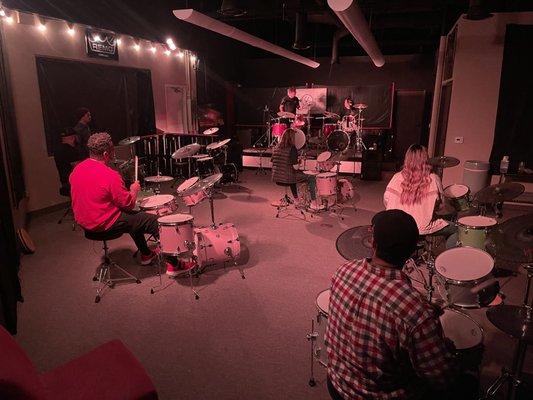 DSA Drum Classes! We specialize in Adult Drum Classes.