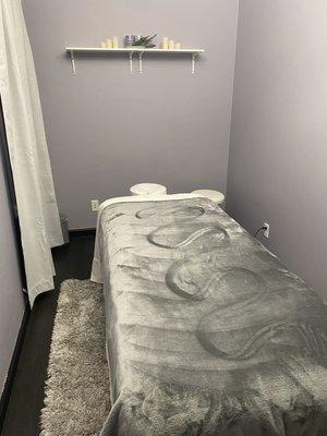 Interior massage room