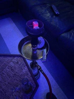 Hookah and coals