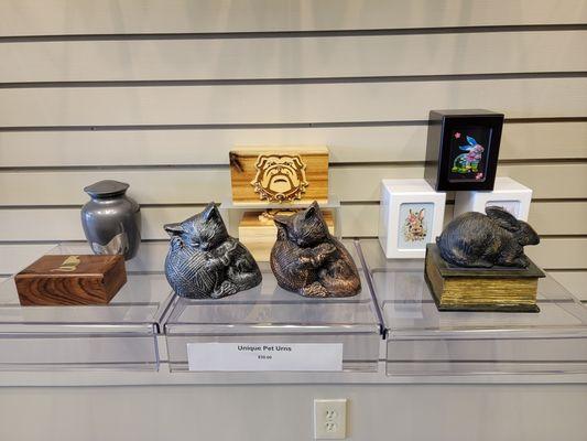 Unique Pet Urns for your babies! $50.00