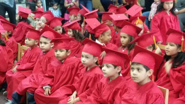 35 children  graduate each year completing our school readiness and literacy program.