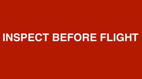 Inspect your airplane before you fly. Aircraft annual inspection & airplane pre purchase inspection.