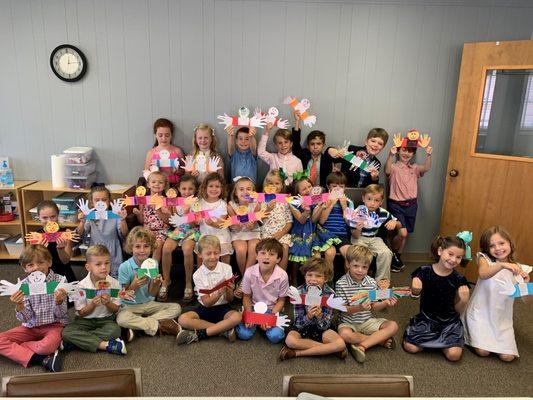 Children's Worship during Sunday morning