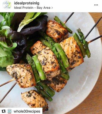 Salmon Skewers