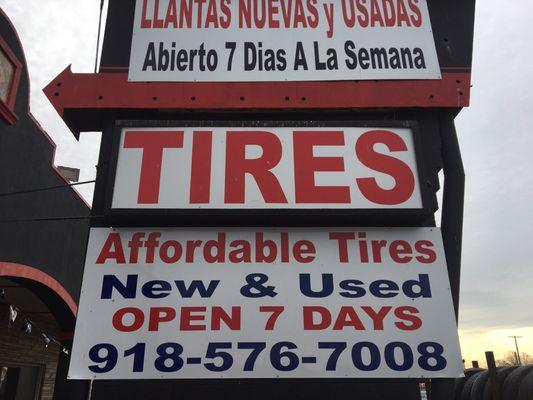 AFFORDABLE TIRES