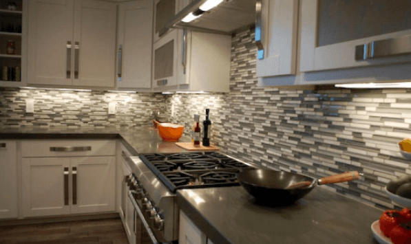 We have a wide variety of backsplash options.