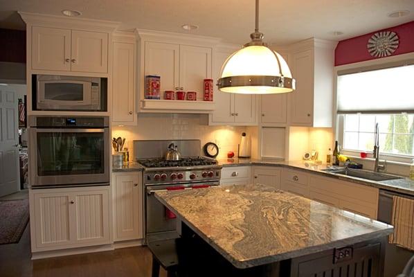 Maple Painted Shaker style kitchen 2012