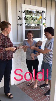 Happy First Time Buyers - Closed on their First Home