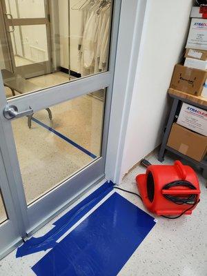 Laboratory Clean Room Flood - Restoration