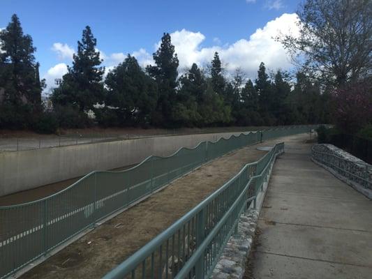 View from the entrance on Laurel Canyon and Valleyheart