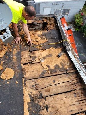 Roof repairs