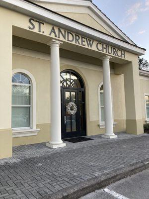 Entry to St. Andrew Presbyterian Church, New Tampa, FL