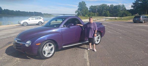 The Chevy SSR we purchased from Park Place through David Khazai.