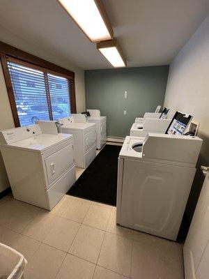 Laundry room located in the Clubhouse. $1 washer, $1.50 dryer