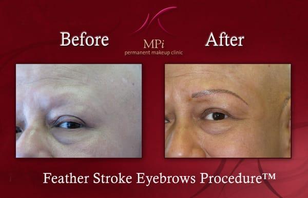 Permanent eyebrows, microblading, eyebrow tattoo, MPi Permanent Makeup