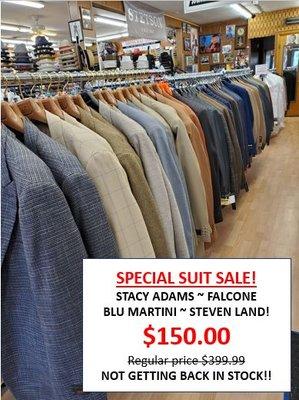 Huge Suit Sale!