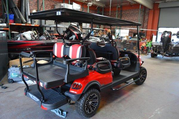 We are a dealer for EV Titan street legal carts.