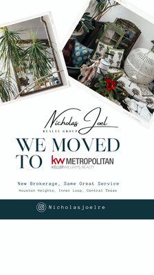 We've moved to Keller Williams Realty!  We're still in the Houston Heights with the same exceptional service!