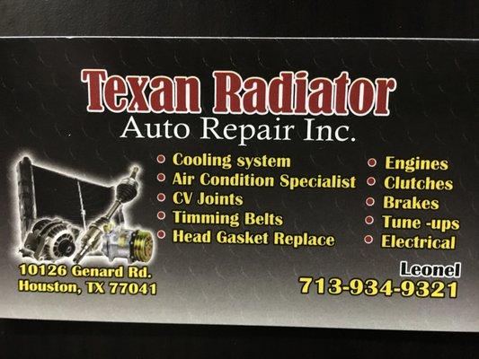 Texan Radiator Auto Repair