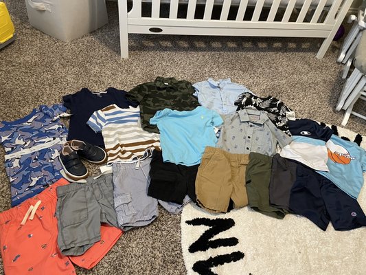 Summer haul for toddler- all of this for $95!