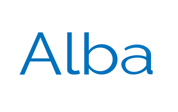 Alba custom cleaning logo