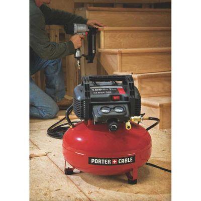 Porter Cable 6 gal electric pancake compressor