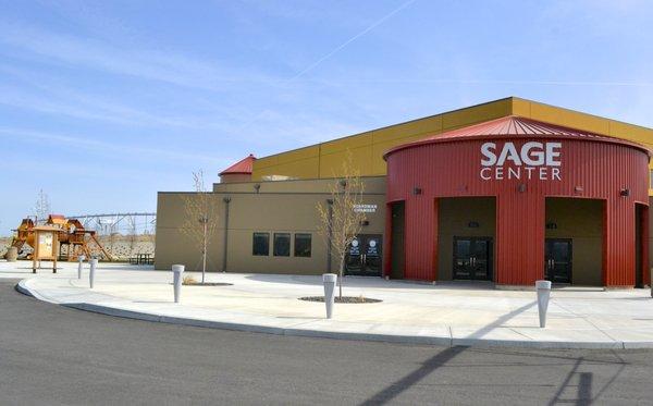 Front entrance to the SAGE Center