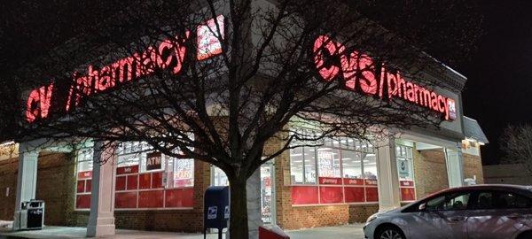 Front Corner...adequate retail space with lots of parking...their 24 hr sign need to be a lot bigger and in lousier glowing red...