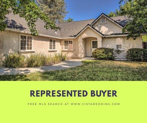 Represented buyer on this gorgeous Blossom Park home in north Redding!