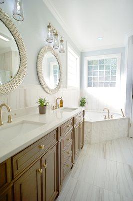 Master bathroom remodel