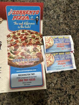 I got 2 BOGO Free pizza coupons printed on the back of my Kroger receipt.