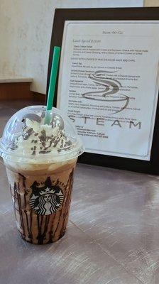 Quad shot java chip frappuccino