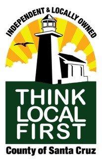 Gold Members of Think Local First - Santa Cruz County since 2013