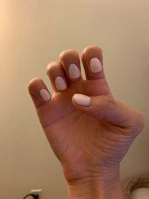 Gel manicure