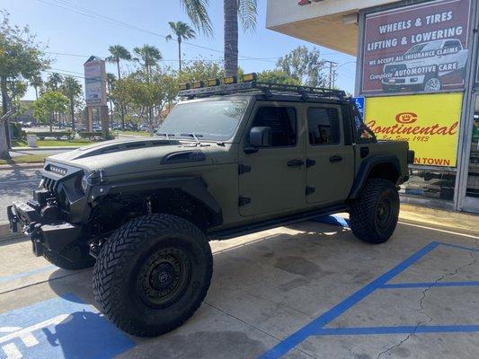 Lift kit & new tires