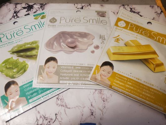 Pure Smile sheet masks