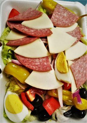 Anitpasto, comes with homemade Italian viniagrette